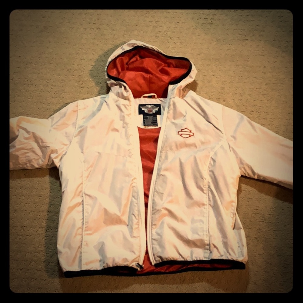Women’s Harley Davidson windbreaker size Large